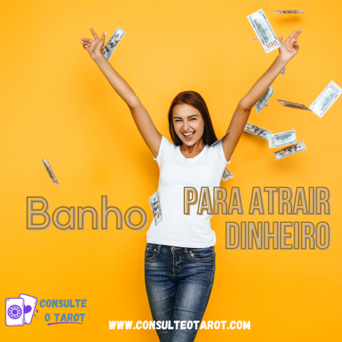 Banho para atrair Dinheiro