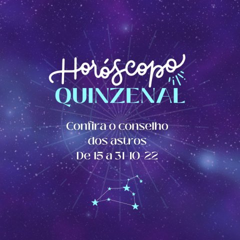 Horscopo de 15 a 31-10-22