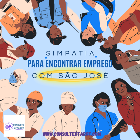 Simpatia para encontrar emprego com So Jos