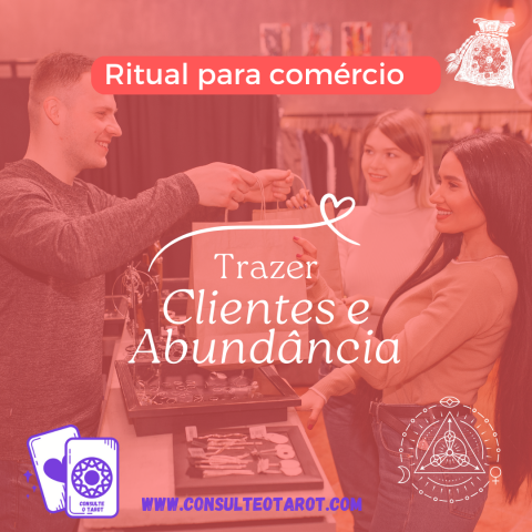 Ritual para comercio , trazer clientes e abundncia