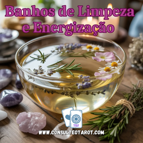 Banhos de Limpeza e Energiza��o Espiritual para Cada Dia da Semana
