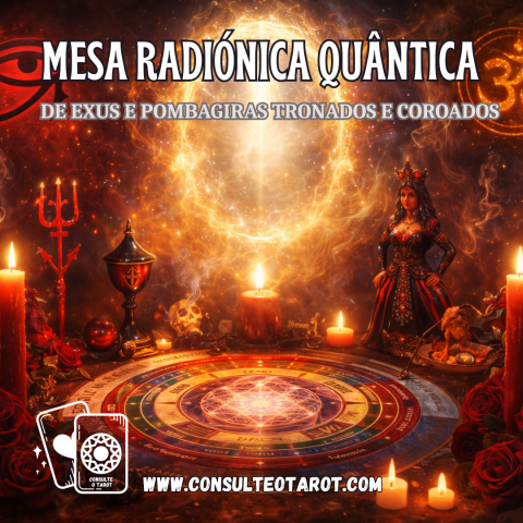 Mesa Radi�nica Qu�ntica de Exus e Pombagiras Tronados e Coroados
